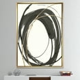 thumbnail image 3 of Gold Glamour Circle I - Posh & Luxe Framed Canvas, 3 of 3