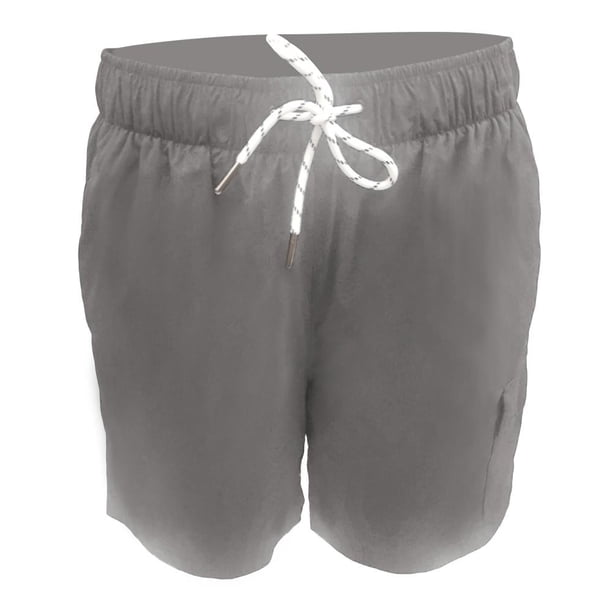 Traje de baño OP Para hombre Talla EG Liso Gris