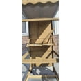 thumbnail image 2 of New 70” Large Outdoor Bird Aviary Weatherproof Wooden Indoor Bird Cage Easy Pull Out Clean Tray Asphalt Roof for Finches Doves Parrots Parakeets Canaries Cockatoos Lovebirds Pigeons, 2 of 9