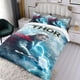 thumbnail image 3 of Thor Conjunto de sábanas temático, trío de piezas, cómodo y amigable con la piel, diseño único, regalo de decoración para el hogar para familiares, amigos y fans,173cm *218cm, 3 of 6