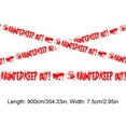 thumbnail image 2 of Halloween Caution Tape, Spooky Warning Design, 1 Pack Halloween Themed, for Haunted House Spooky Party Halloween Outdoor Indoor Decoration to Creepy Atmosphere, 2 of 5