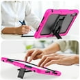 thumbnail image 5 of XYX For MatePad SE 2024 Case 11 inch AGS6-W00, 3in1 Heavy Duty Shockproof Tablet Case with Stand, Shoulder Strap, Rose, 5 of 7