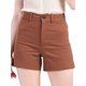 thumbnail image 1 of Lucakuins - Pantalones cortos ajustados de verano para mujer, color sólido, cintura alta, elásticos, informales, con bolsillos Lucakuins moda, 1 of 6