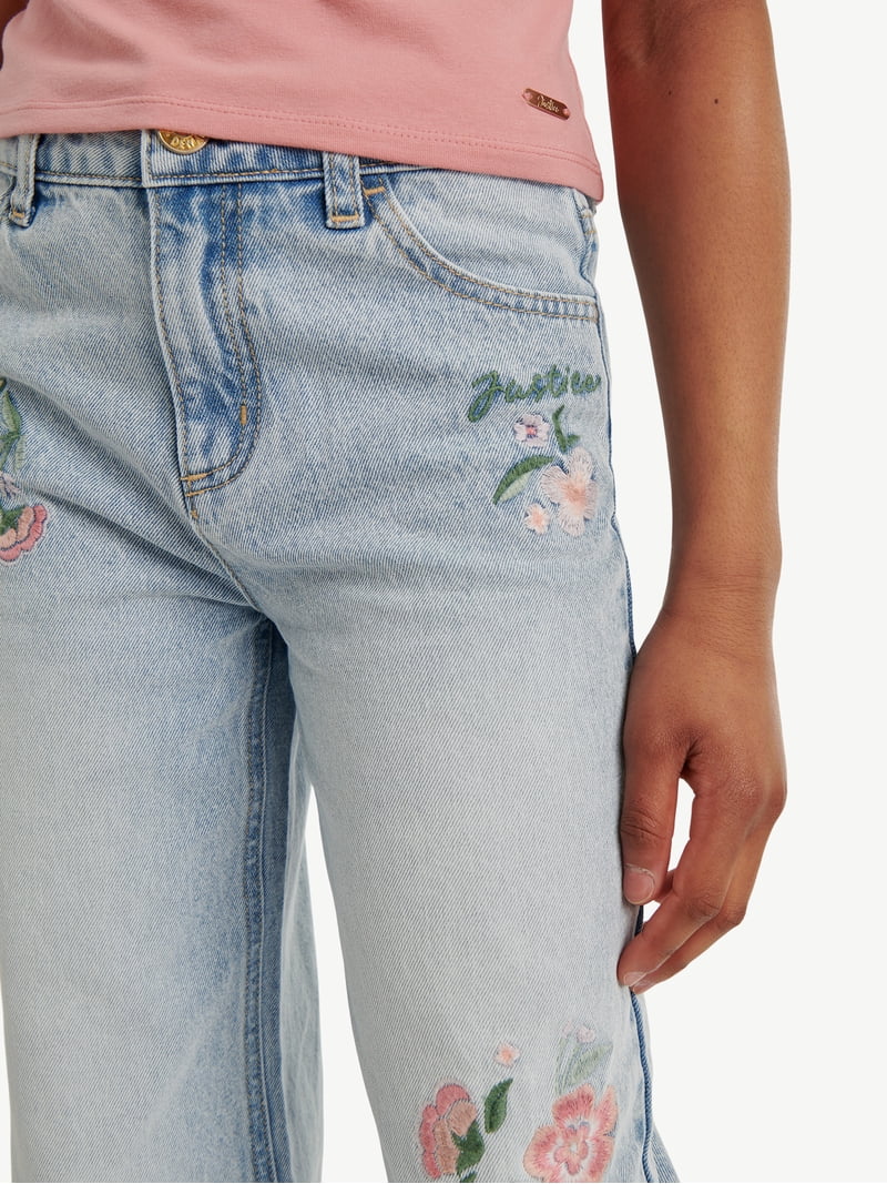 Lot De 2 Paires De Jeans Justice - Taille 10 S (enfant/ado) - Occasion Très Bon état