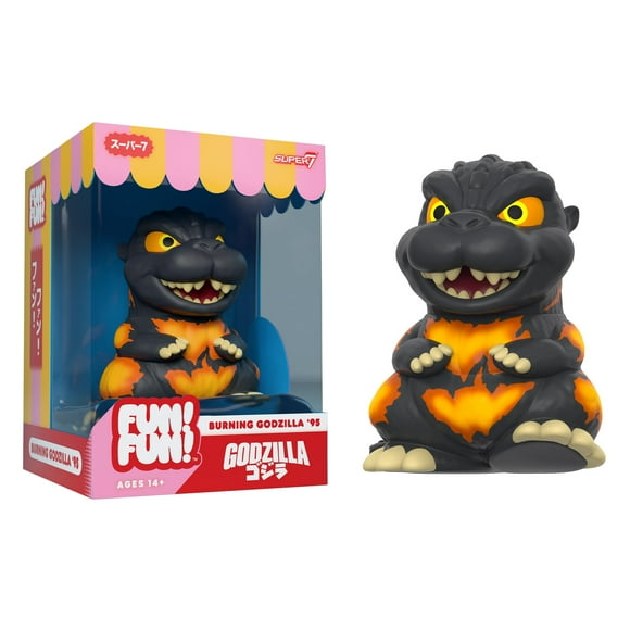 Figura de acción Super7 Toho Fun! ¡Diversión! Onda 02: ¡Ardiendo a Godzilla!