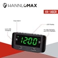 thumbnail image 5 of Radio despertador HANNLOMAX HX-146CR, PLL FM, alarma dual, 5 of 5
