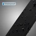 thumbnail image 3 of SUNWINGS 5-Pack 48 Inch Aluminum Peel and Stick Stair Nosing Matte Black Staircase Step Treads Anti-Slip Stair Edge Protector, Waterproof Self Adhesive Stair Nose Molding Trim for Outdoor & Indoor, 3 of 7