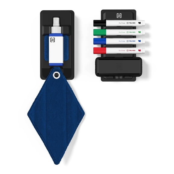 Staples TRU RED Dry Erase Kit Chisel Tip Assorted 2/Carton TR56940/TR617VS