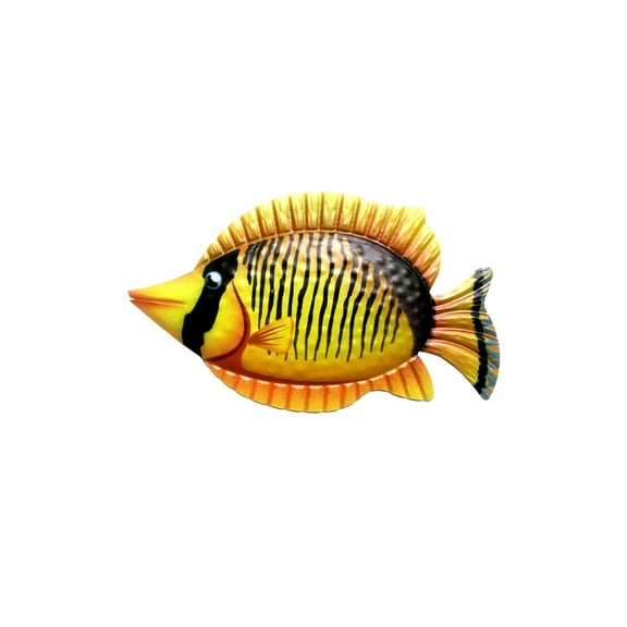 Dengmore Fish Metal Art Wall Decoration Living Room Bedroom Home Decoration for Home Decor