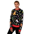 thumbnail image 7 of Socal Look Women's Ugly Christmas Sweater, Long Sleeve Crew Neck Acrylic Pullover, 3XL, 7 of 7