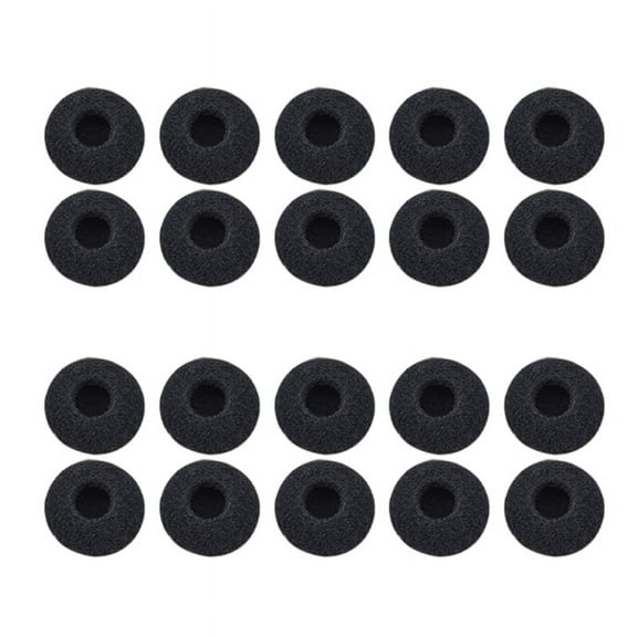 Techinal 20Pcs 18mm Soft Foam Sponge Earphones Cover Replacement Earbud Covers For MX375