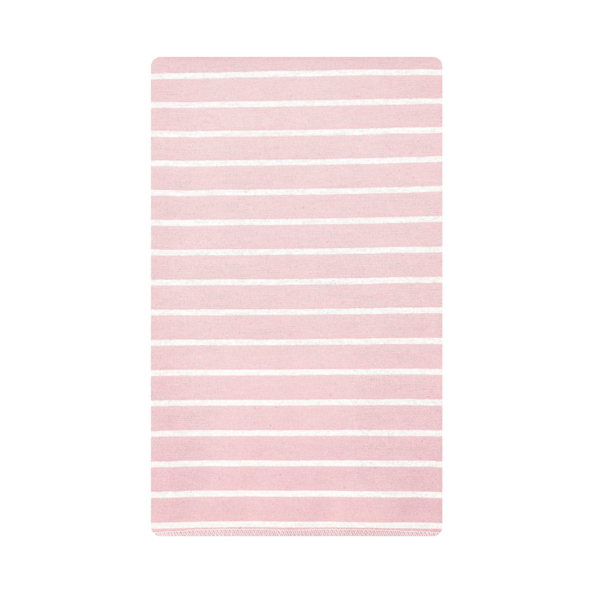 Hudson Baby Girl Cotton Polyester Flannel Burp Cloths 10-Pack, Soft Pink Floral, One Size