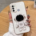 thumbnail image 2 of 6D Motorola Moto G60 G40 FUSION G60S G22 G32 G52 G53 G42 Funda De Silicona Suave Para Teléfono Astronauta Soporte, 2 of 3