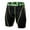 Black Green, variant on Maxcozy Men's Compression Shorts Quick-drying Elastic Tight Sport Short Pants