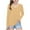 Beige, variant on WRKEKC Girls Long Sleeve Tees Casual Stylish Gradient Gradient Color Print V Neck Soft Stretchy Comfortable Slim Fit Blouses for Spring Fall 3-14 Years