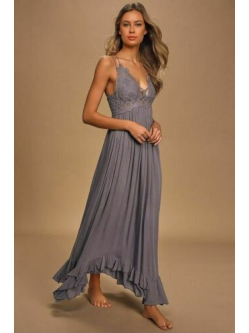 Free People Junior' Adella Maxi Slip Dress - Main Image