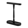 thumbnail image 1 of Soporte para auriculares de escritorio Baoblaze Estante de almacenamiento de madera Negro, 1 of 8