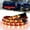 Pickup truck head, variant on 60-Inch LED Tailgate Light Bar Strip, Waterproof Silicone Flexible Strobe Warning Brake Light Kit, Super Bright Dynamic Turn Signal,with Flat Connector Wire for Cars (Pickup Truck Head, 40in/100cm)