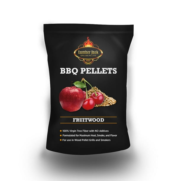 Lumber Jack Fruitwood Blend BBQ Grilling Pellets