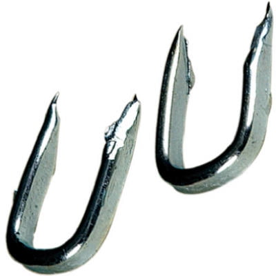 

New 6PK Hillman Fasteners 122661 Galvanized Double Point Staple 7/16