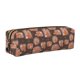 thumbnail image 1 of Disketp Beautiful Fox Estuche de Lápices de Cuero con Cierre, Estuche Compacto para Papelería, Bolígrafos y Accesorios Pequeños, 1 of 7