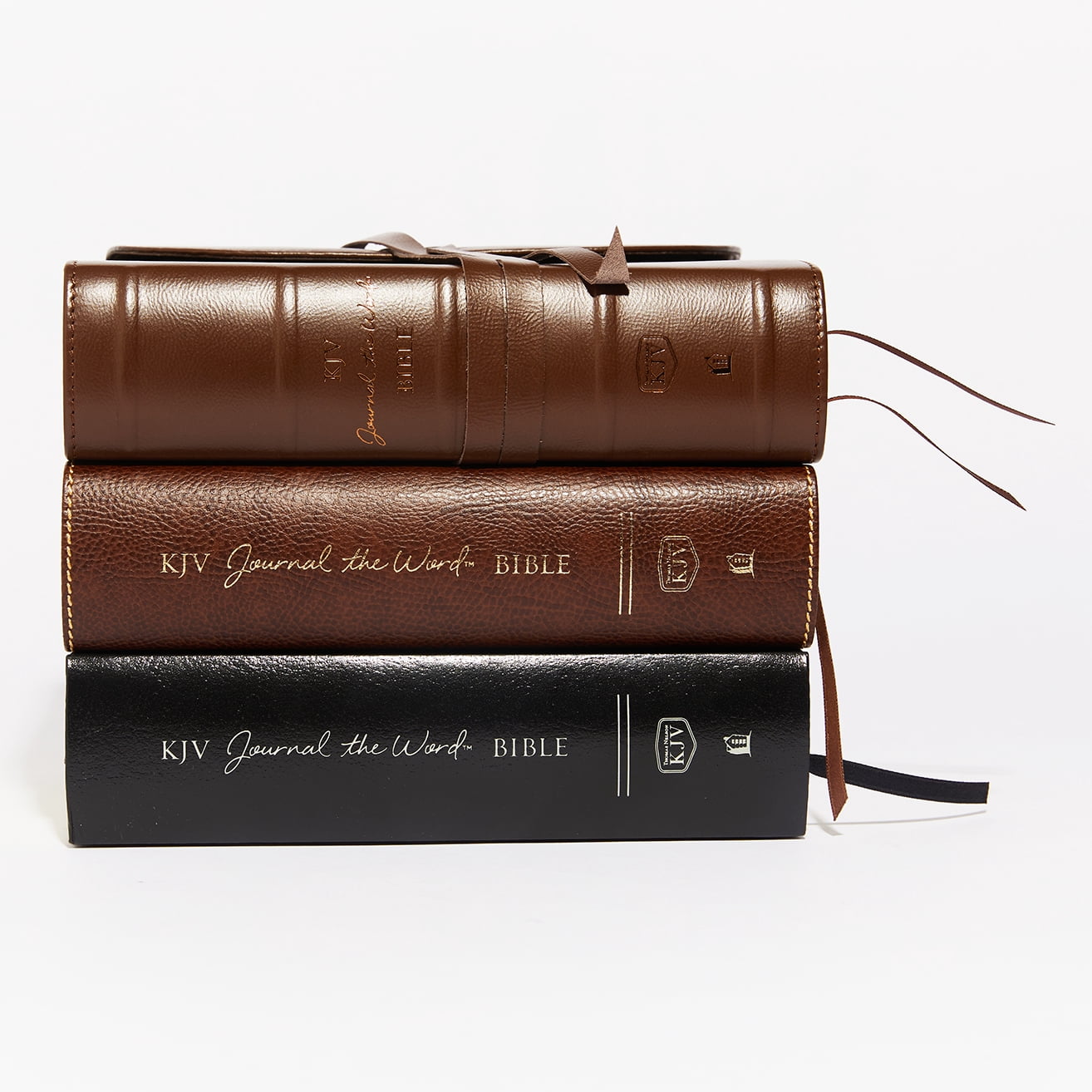 KJV, Journal the Word Bible, Large Print, Hardcover, Black, Red Letter Edition: Reflect, Journal, or Create Art Next to Your Favorite Verses (Large Print) (Hardcover)