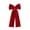 B, variant on 3Pcs Velvet Ribbon Bows Christmas Tree Decorations,4in x 10in Vintage Xmas Ornaments for Tree Home Party Front Door Wreath Garland Holiday Decor