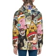 thumbnail image 6 of Gravity Falls Teens Sweatshirts Novelty Print Zip Up Hoodie Jacket Long Sleeve Hooded Sweatshirt Hoody Coat With Pocket X-Large, 6 of 8
