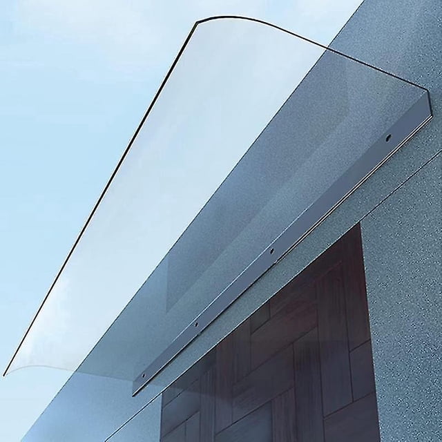 Toldo para ventana, toldo invisible para puerta delantera de Patio exterior, toldo transparente, toldo para Patio, resistente al viento, protección solar