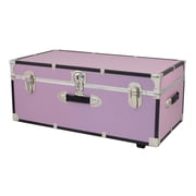Seward Trunks 30 Trunk with Wheels and Lock in Orchid Pink