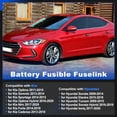 thumbnail image 2 of 180Amp Single Pole Battery Fuse w/ Positive Battery Terminal for Hyundai Sonata Elantra Tucson 18790-01319 Battery Fusible Fuselink Fuse B for Kia Optima Sorento Sportage M8 M6 Nut, 2 of 7