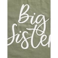 thumbnail image 6 of Sisters Matching Tops, Short Sleeve Letters Printed Round Neck T-Shirt/Bodysuit, Girls Summer Wear Loose Fit Tops, 6 of 9