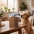 thumbnail image 2 of Airtight Dog Treat Jars, Dog Cat Food Storage Containers with Lids for Kitchen Pantry Organization, Keep Food Fresh Crispy 5*7.68In, 2 of 6