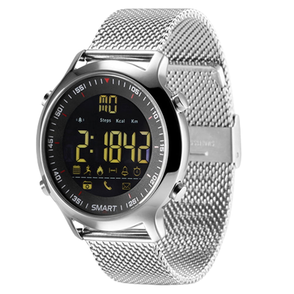 En todo el mundo tarde dormitar EX18 Men Smart Watch Professional Diving Sports Smart Watch Phone Message  Measuring Pressure Pulse Meter Tracker - Walmart.com