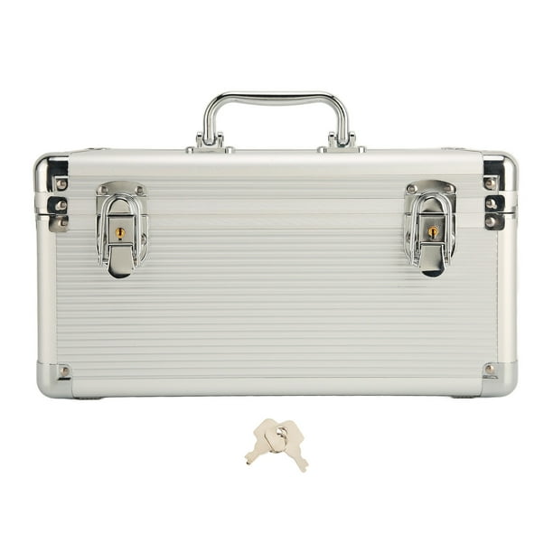 Hard Drive Storage Box, Hard Drive Box Portable Handle Safe Lock Design For Hard Drive