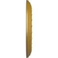 thumbnail image 4 of Ekena Millwork 12 1/4"OD x 4"ID x 1 1/8"P Jackson Ceiling Medallion (Fits Canopies up to 7 3/8"), Hand-Painted Pharaohs Gold, 4 of 8