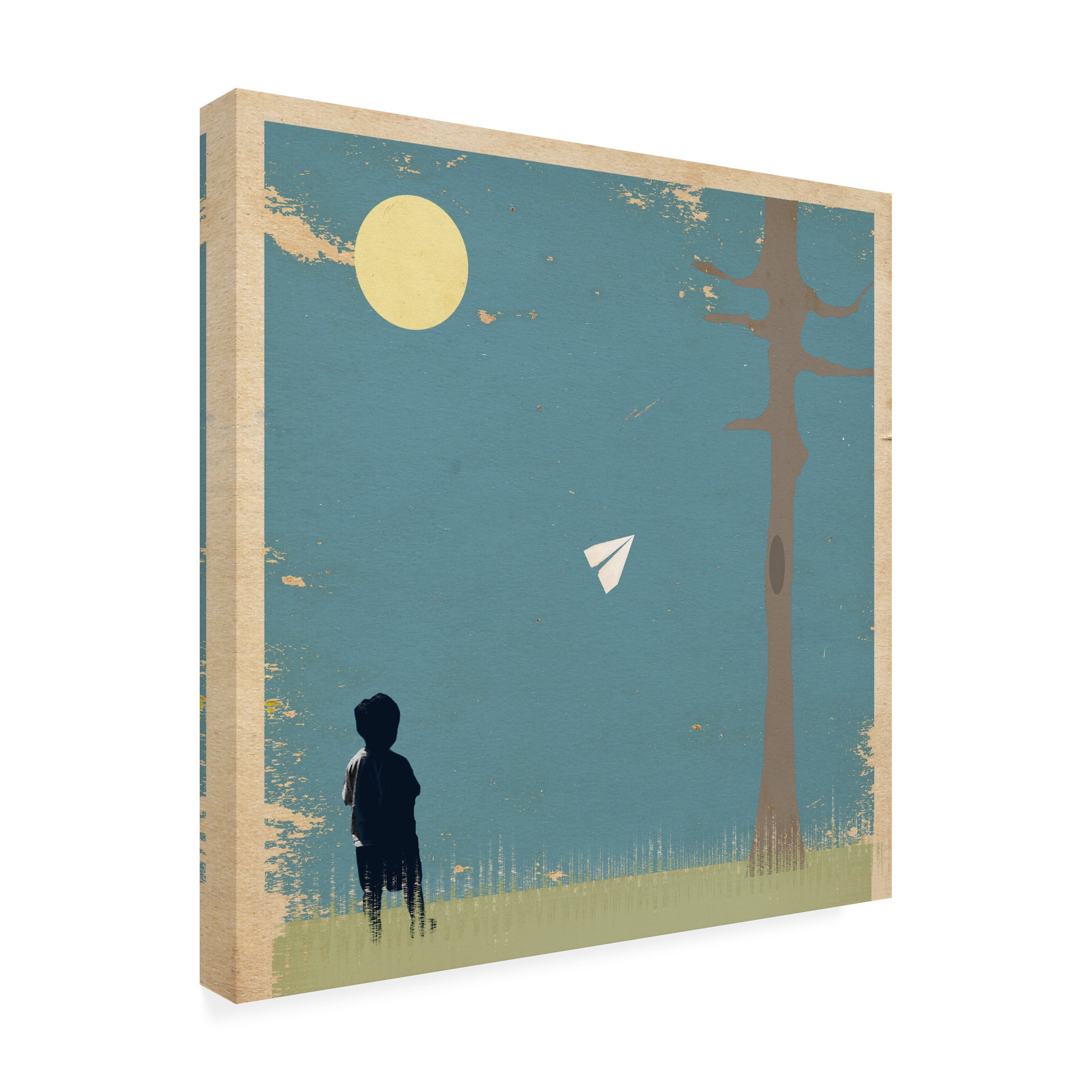 Tammy Kushnir 'Paper Airplane' Canvas Art