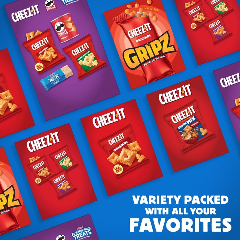 Cheez-It Classic Snack Mix, Lunch Snacks, 10 Count - Walmart.com