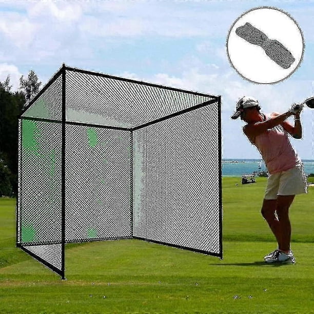 1pcs 3*3m Golf Net Golf Hitting Practice Net Golf Hitting Training Net For Practice Driving Indoor Outdoor Zekai