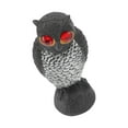 thumbnail image 4 of Ahuyentador De Pájaros Búho Con Ojos Rojos, Plástico Fino Resistente Al Desgaste Ahuyenta A Los Pájaros Para Patios, Parques, Céspedes Al Aire Libre, 4 of 7
