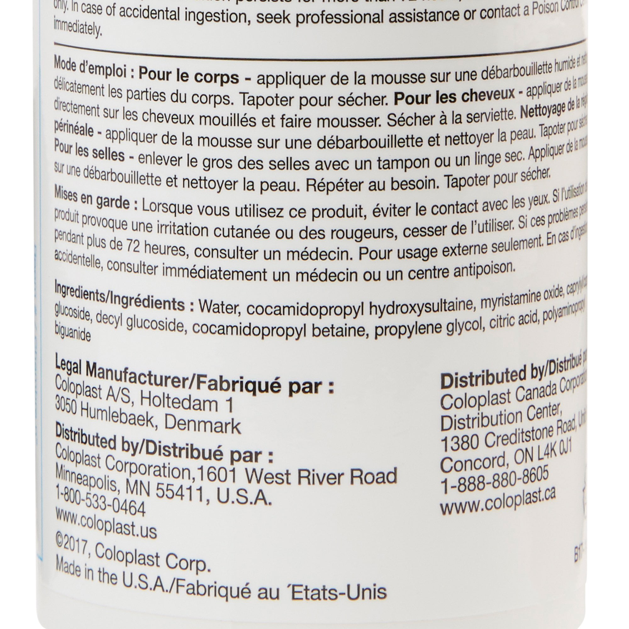 Bedside-Care 7146 Gentle Alcohol-Free Foaming Body Wash Shampoo & Incontinent Cleanser, Case of 12