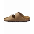 thumbnail image 2 of Birkenstock Women's Arizona Soft Footbed Oiled Nubuck Leather Narrow Sandal, 35, 2 of 5