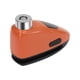 thumbnail image 5 of lovehousesky Alarma Bloqueo de freno de disco Recordatorio electrónico impermeable para motocicleta naranja Cola Bloqueo de freno de disco de alarma, 5 of 6