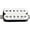 White, variant on Seymour Duncan SH-5 Duncan Custom Humbucker Pickup - Black