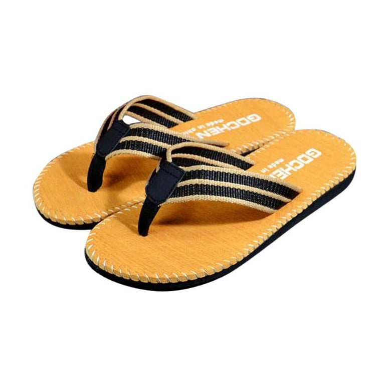 Office flip flops mens sale