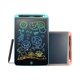 thumbnail image 1 of Tablero de escritura LCD, paquete de 2, tableta de 8,5 pulgadas para niños y adultos, bloc de notas con botón de borrado bloqueable, pizarra digital con imán, azul+rosa, 1 of 5