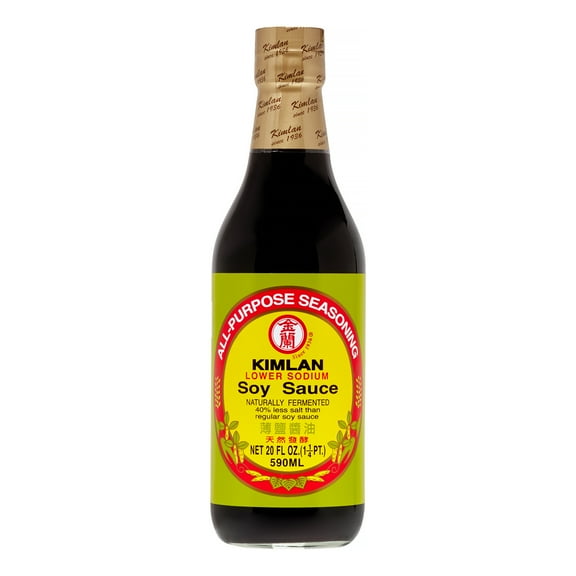 Hunsty Soy Sauce, Low Salt, 20.0 Oz