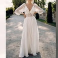 thumbnail image 2 of Mother of The Bride Dress for Wedding,Women's Wedding Dress Elegant Bridesmaid Dresses Sale Party Evening Dress Slit Formal Maxi Dress Wedding Guest Prom White High Split Cocktail Dress, 2 of 7