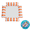 Orange, variant on Inflatable Hammock Pool Floating Chair for Adult,Multi-Purpose Pool Float Rafts Water Hammock, Swimming Pool Beach Sea Float Water Hammock Lounge