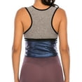 thumbnail image 6 of FUTATA Women Sauna Vest Slimming Workout Tank Top Waist Trainer Slim Polymer Sauna Suit Tummy Control Sweat Enhancing Shapewear with Zipper, 6 of 6